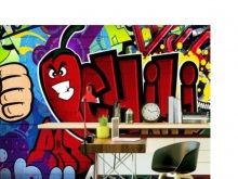 Street art óriás fotótapéták