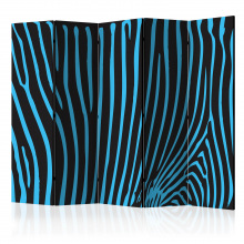 Paraván - Türkiz zebra minta II