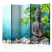 Paraván - Meditáló Buddha II