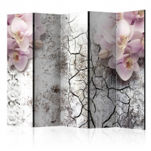 Paraván - Élénkvörös orchideák II