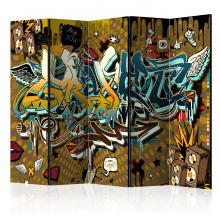 Paraván - Színes graffiti II