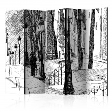 Paraván - Montmartre lépcsősor II