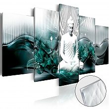 Akrilüveg kép - Azure Meditation [Glass]