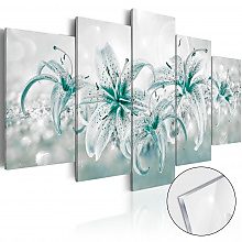 Akrilüveg kép - Sapphire Lilies [Glass]