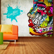 Fotótapéta - Grafiti szépség