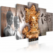 Kép - A mosolygó arany Buddha