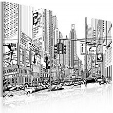 Kép - Black & white comic style