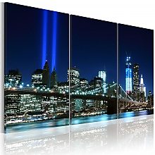 Kép - Blue lights in New York