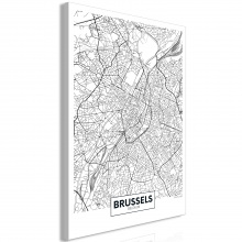 Kép - Brüsszel térképe
