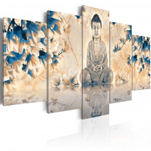 Kép - Buddha virágok közt 2
