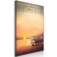 Kép - California Beaches felirattal