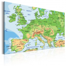 Kép - Európa térkép