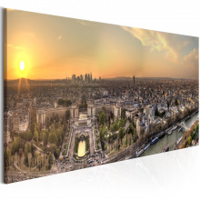 Kép - Kilátás az Eiffel toronyból (keskeny 1 darabban)