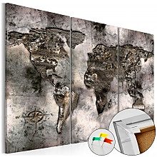 Kép parafán - Opalescent Map [Cork Map]