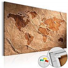 Kép parafán - Paper Map [Cork Map]