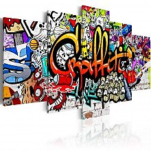 Kép - Színes graffiti
