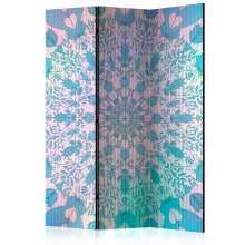 Paraván - Lány Mandala (kék)