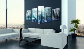 Akrilüveg kép - Blue Glade [Glass]