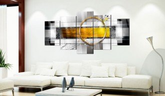 Akrilüveg kép - Golden Shot [Glass]