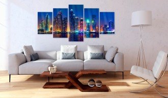 Akrilüveg kép - Nights in Dubai [Glass]