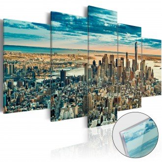 Akrilüveg kép - NY: Dream City [Glass]