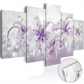 Akrilüveg kép - Purple Graces [Glass]