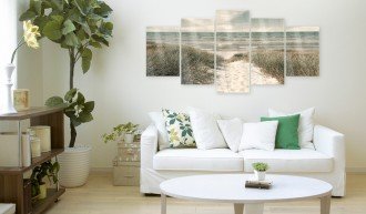 Akrilüveg kép - Quiet Beach [Glass]
