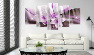 Akrilüveg kép - Violet Desert Lily [Glass]