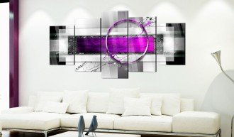Akrilüveg kép - Violet Rim [Glass]