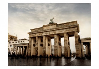 Fotótapéta - A turisták mellett a Brandenburgi kapu
