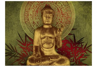 Fotótapéta - Arany Buddha