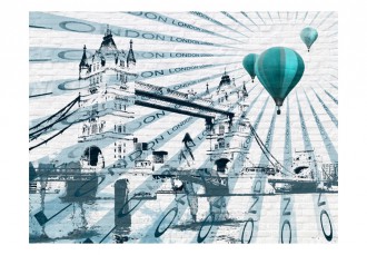 Fotótapéta - Ballon repülés át a Tower Bridge