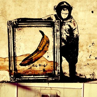 Fotótapéta - Banksy-kollázs 2