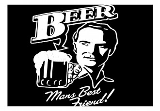 Fotótapéta - Beer-felirattal