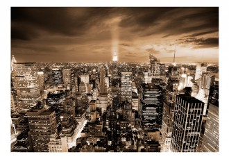 Fotótapéta - Borostyán New York 2