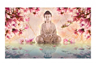 Fotótapéta - Buddha és liliomfa 2