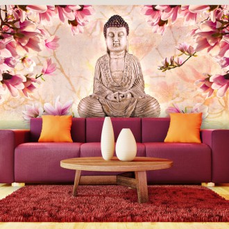 Fotótapéta - Buddha és liliomfa 3