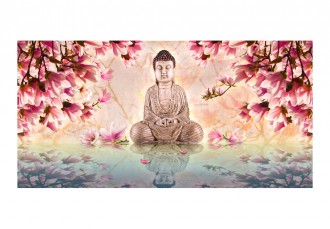 Fotótapéta - Buddha és liliomfa 3