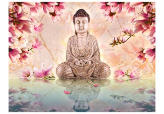 Fotótapéta - Buddha és liliomfa