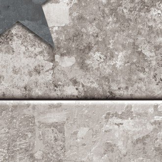 Fotótapéta - Fekete csillagok betonon