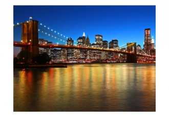 Fotótapéta - Fénylő Brooklyn Híd 