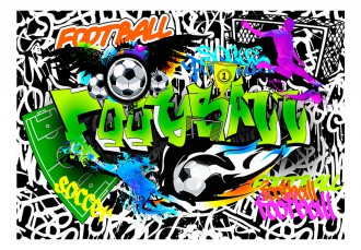 Fotótapéta - Foci grafiti