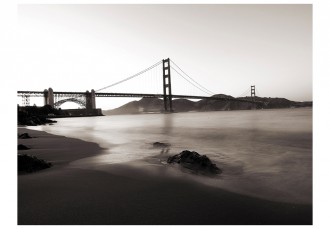 Fotótapéta - Golden Gate híd a ködben