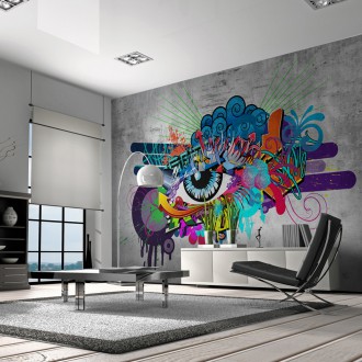 Fotótapéta - Grafiti szem