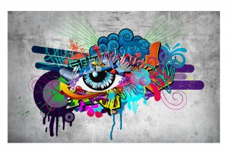 Fotótapéta - Grafiti szem