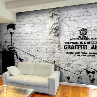 Fotótapéta - Grafiti terület (Banksy)