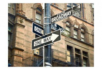 Fotótapéta - Irány a Broadway 