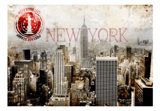 Fotótapéta -Képeslap New York poszter