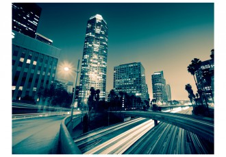 Fotótapéta - Los Angeles-i fények