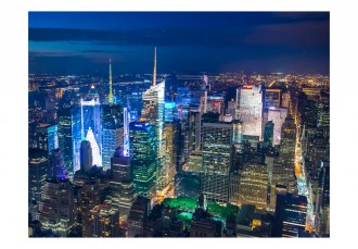 Fotótapéta - Manhattan fényes éjszakája